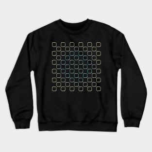 Embossed Square Motif 04 Crewneck Sweatshirt